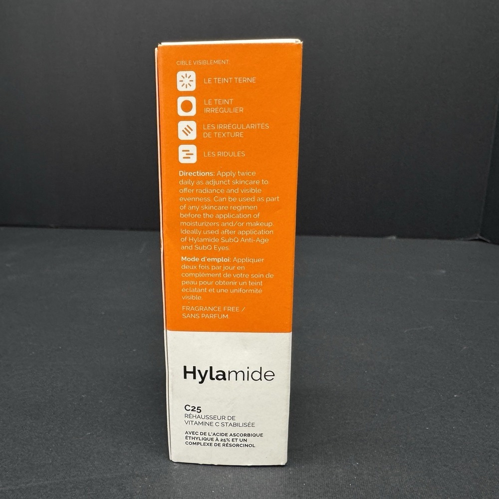Hylamide C25 Stabilized Vitamin C Booster | 30ml/1fl.oz | New & Boxed